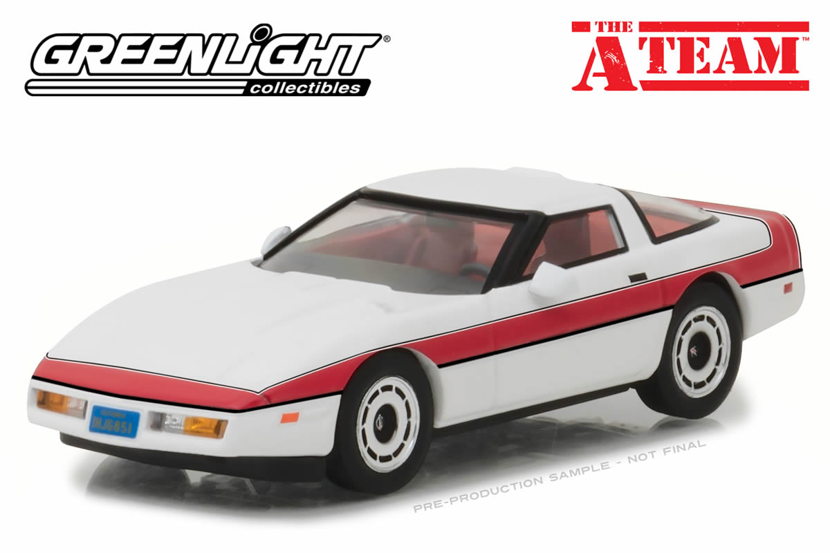 1:43 - The A-Team / 1984 Chevrolet Corvette C4