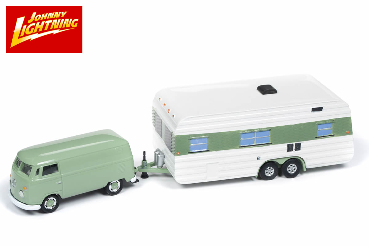 1965 Volkswagen Transporter in with Vintage Mobile Home