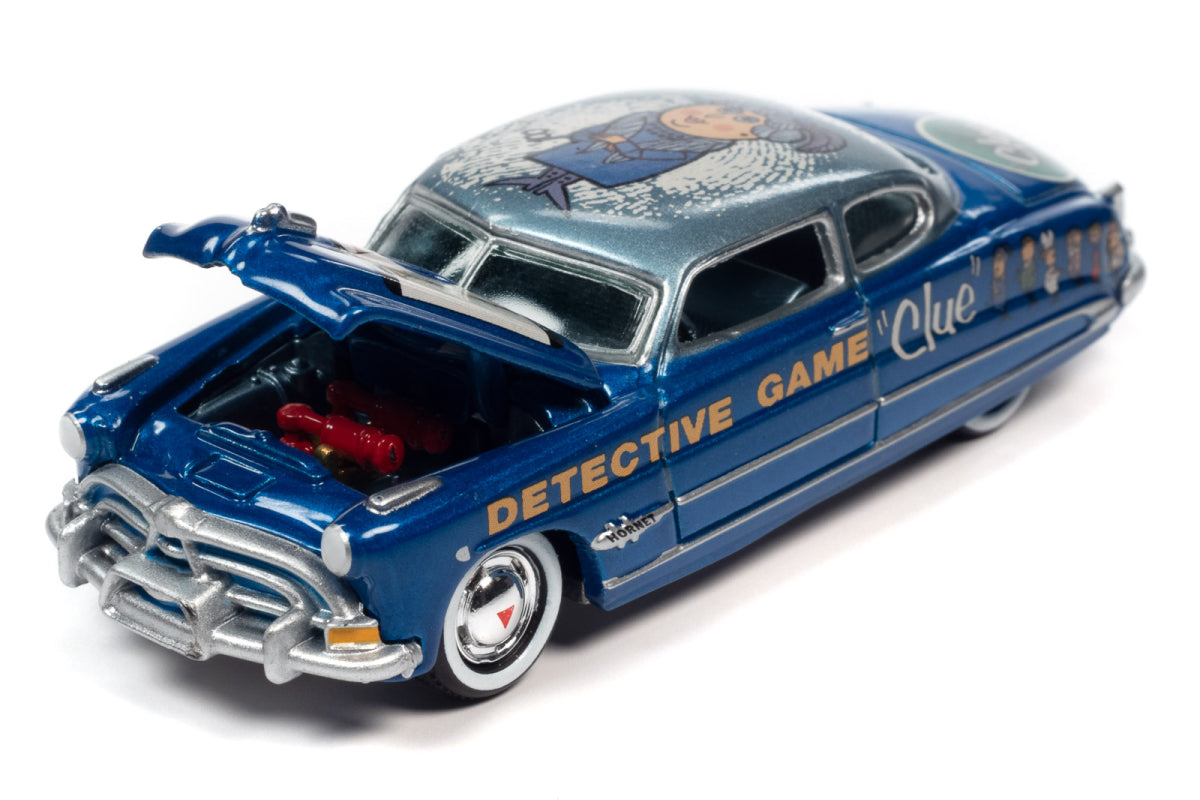 1951 Hudson Hornet with Poker Chip / Vintage Clue (Mrs. Peacock & Conservatory & Candlestick)