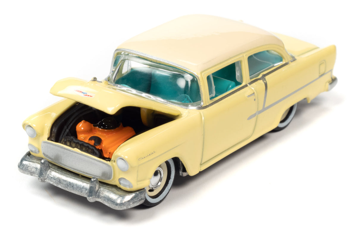 1955 Chevy 210 (Harvest Gold with Indian Ivory Roof)