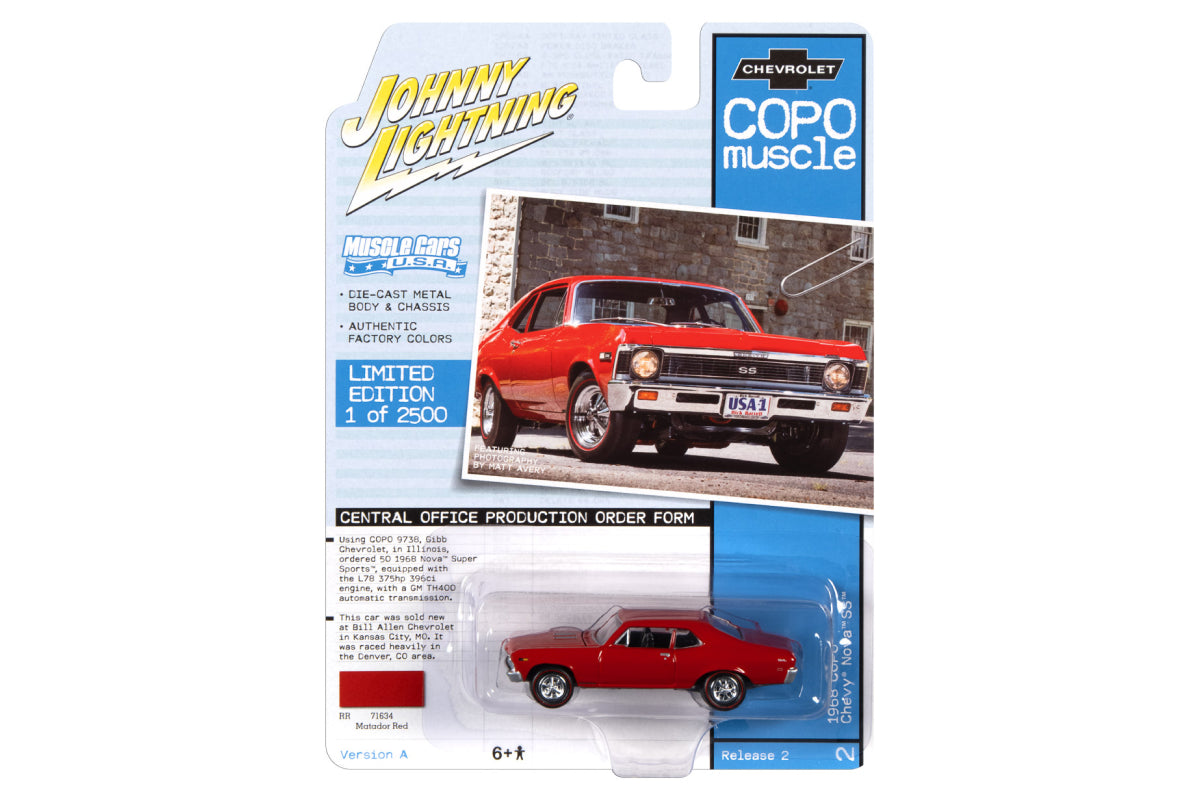 1968 COPO Chevrolet Nova (Red)