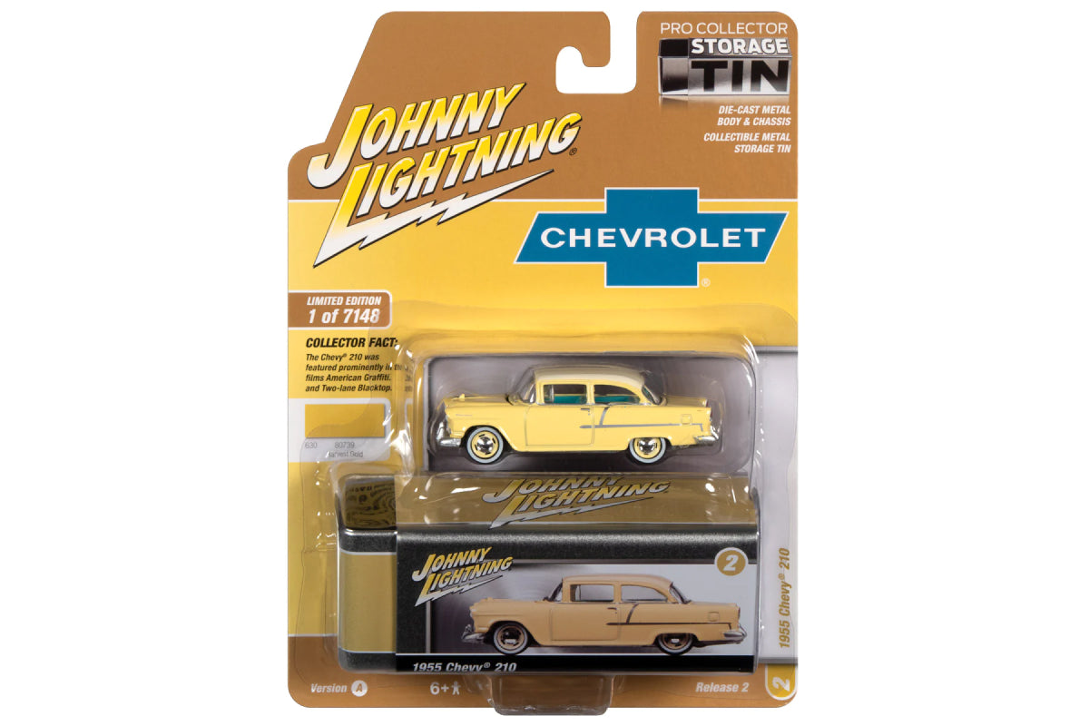 1955 Chevy 210 (Harvest Gold with Indian Ivory Roof)