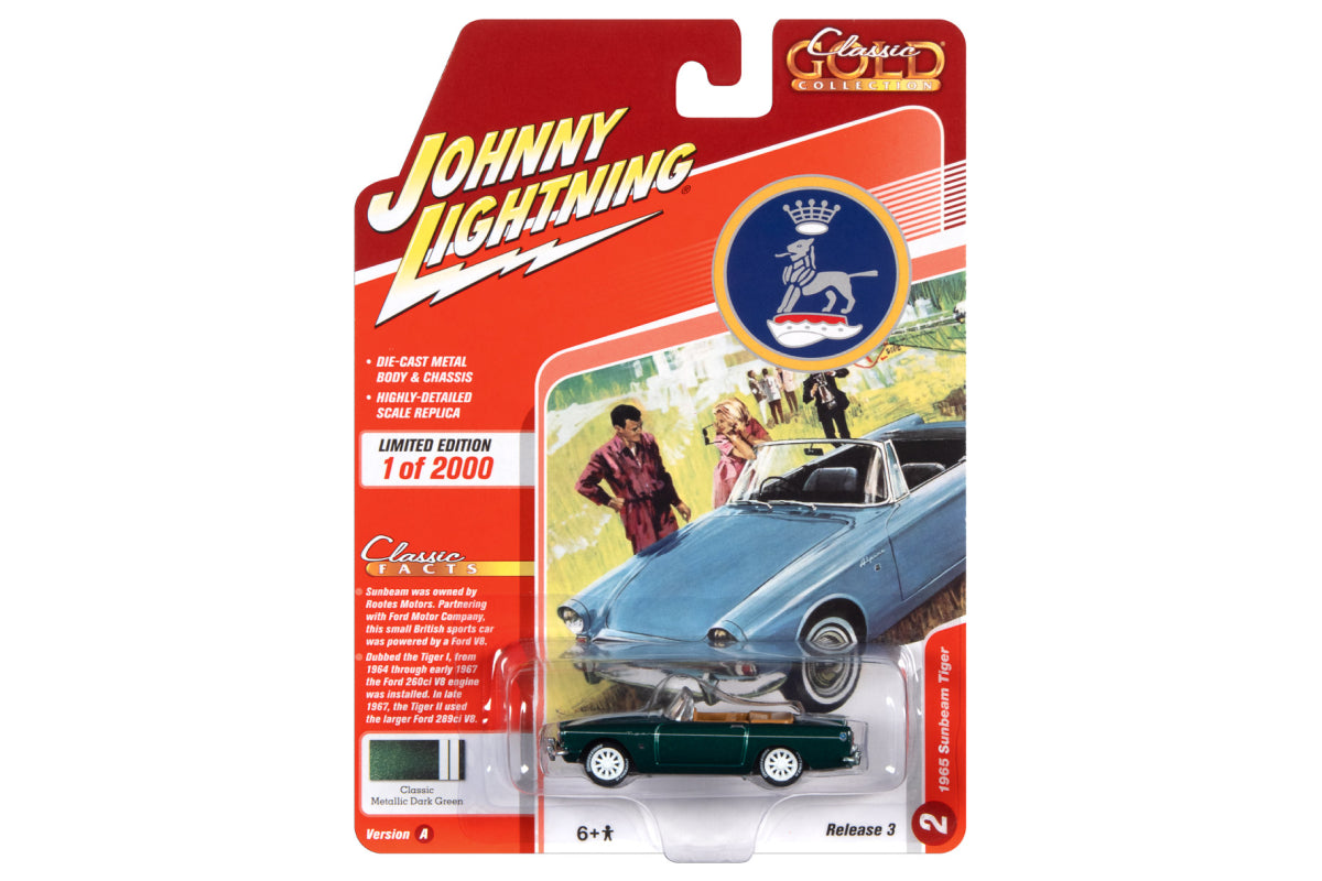 1965 Sunbeam Tiger (Metallic Dark Green w/White Stripes)