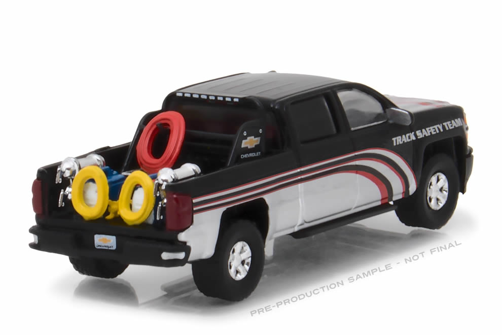 2015 Chevy Silverado in Black with Safety Equipment in Truck Bed