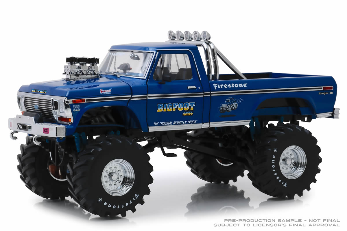 1:18 - Kings of Crunch Bigfoot #1 / 1974 Ford F-250 Monster Truck with 48-Inch Tires