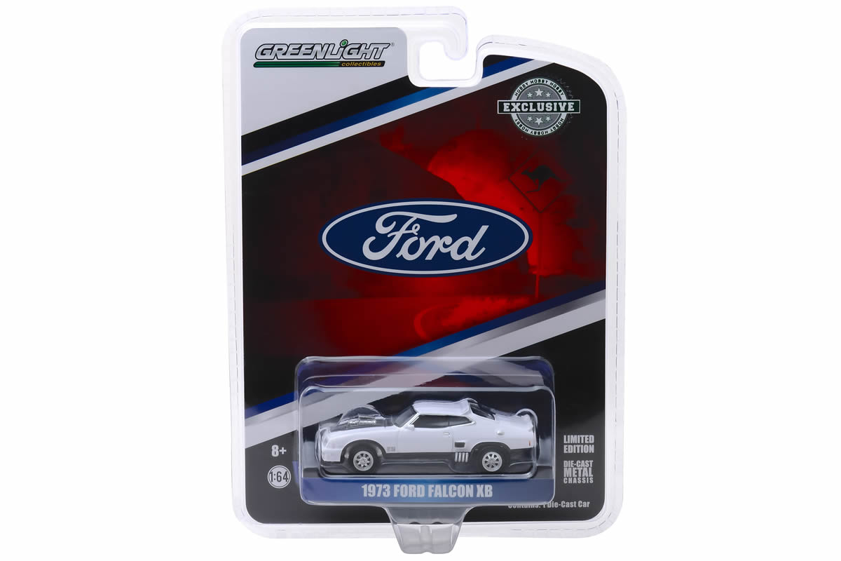 1973 Ford Falcon XB Custom - Polar White with Black Stripes