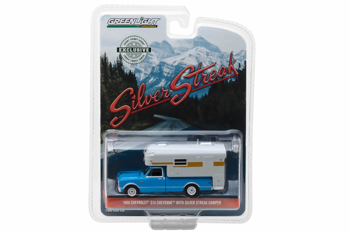 1968 Chevy C10 Cheyenne with Silver Streak Camper