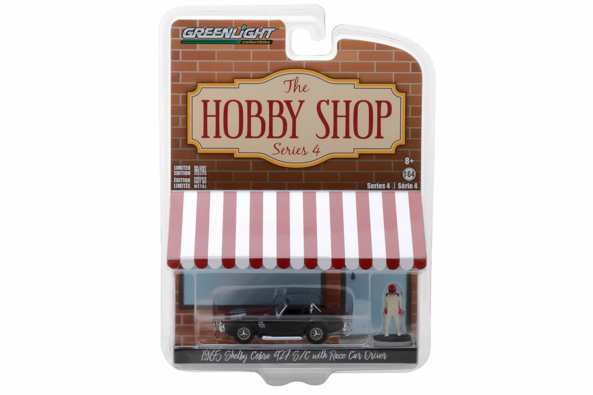 1965 Shelby Cobra with Race Car Driver