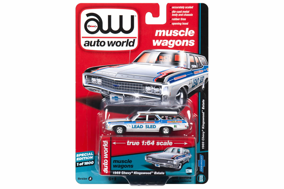 1969 Chevy Kingswood Estate (White)