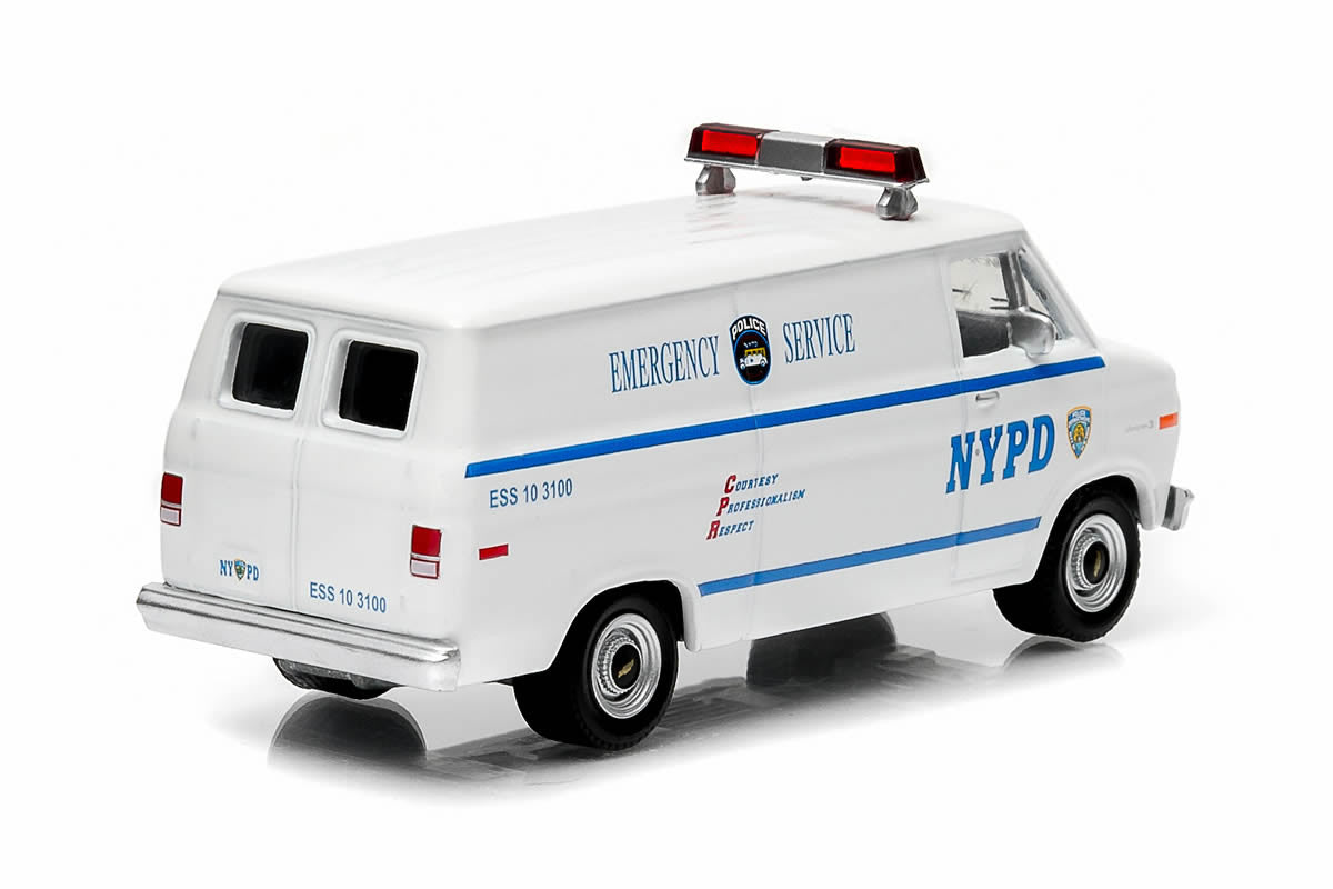 1977 Chevy G20 Van - NYPD Emergency Service