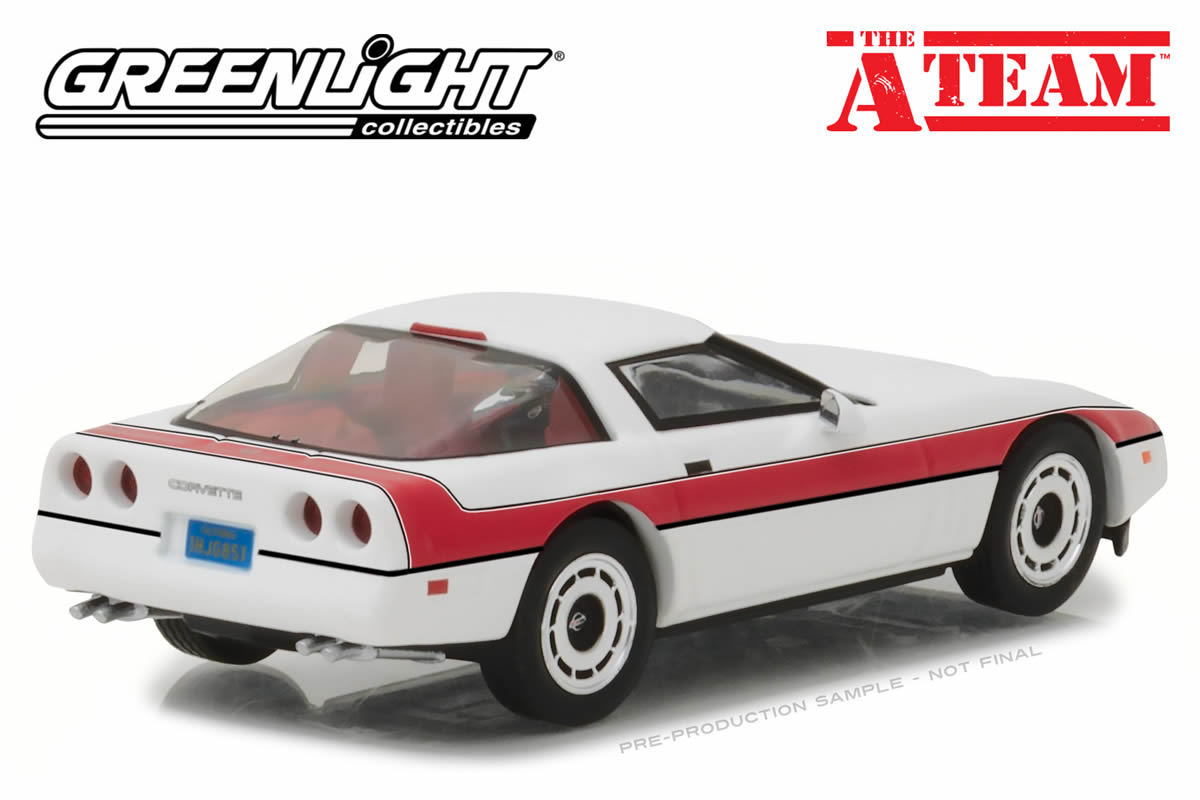 1:43 - The A-Team / 1984 Chevrolet Corvette C4