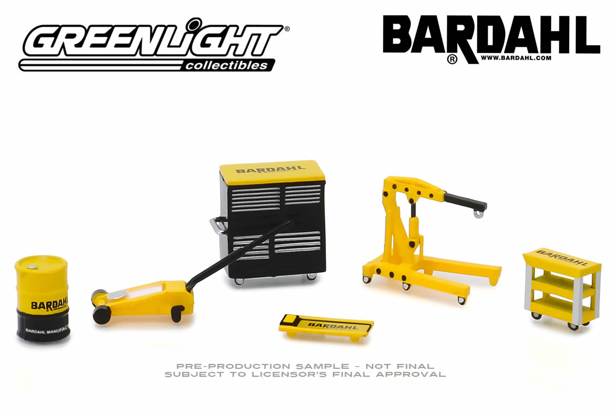 1:64 Garage Shop Tools - Bardahl