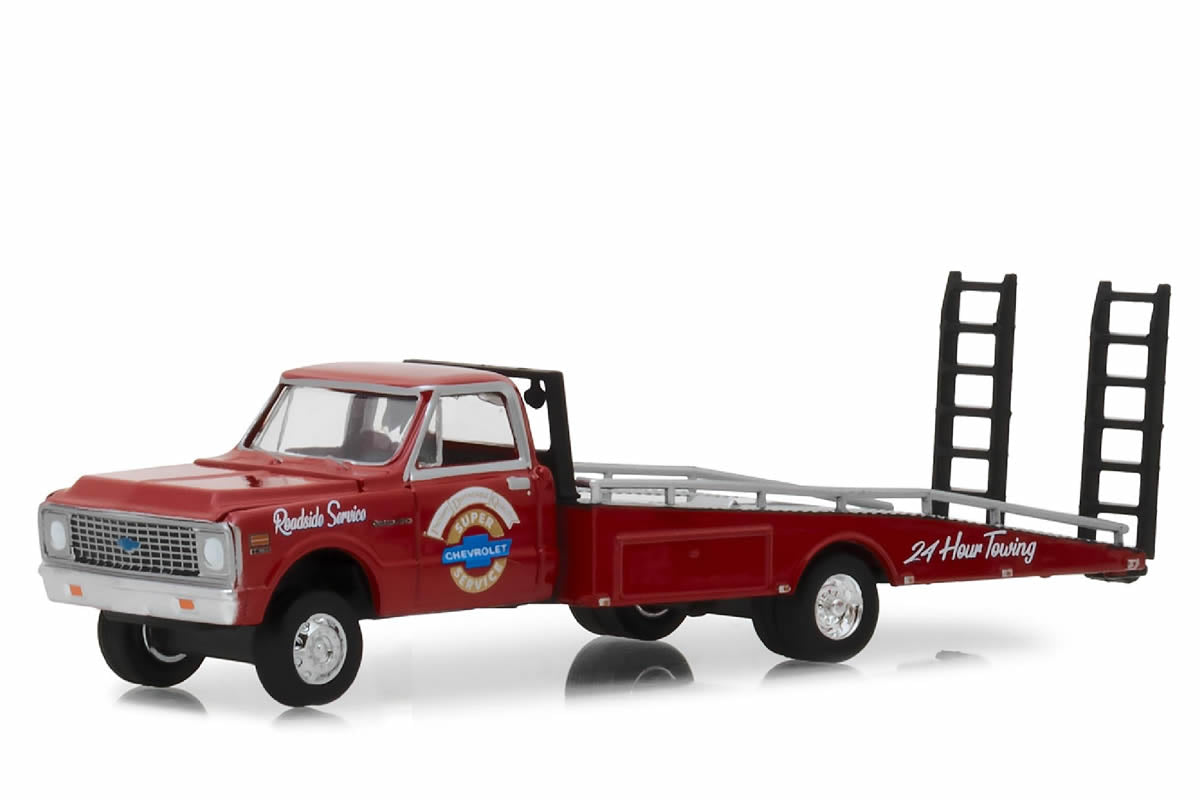 1971 Chevy C-30 Ramp Truck Chevrolet Super Service 24 Hour Towing with 1968 Chevy C-10