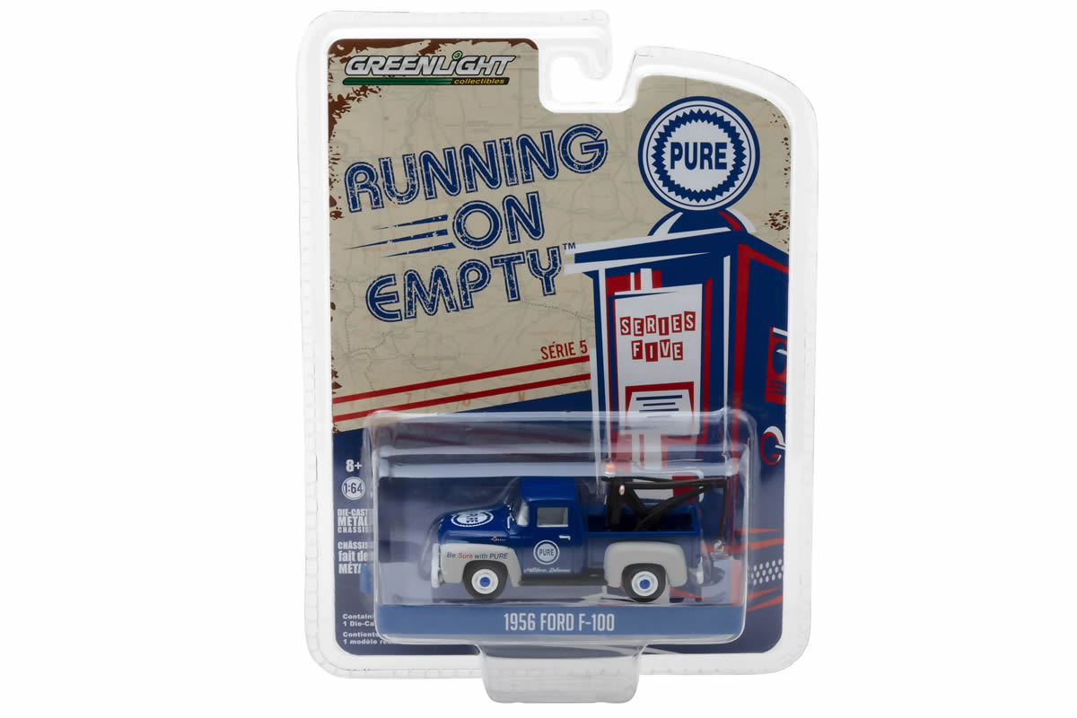 1956 Ford F-100 with Drop-in Tow Hook / Pure Oil 'Be Sure With Pure'