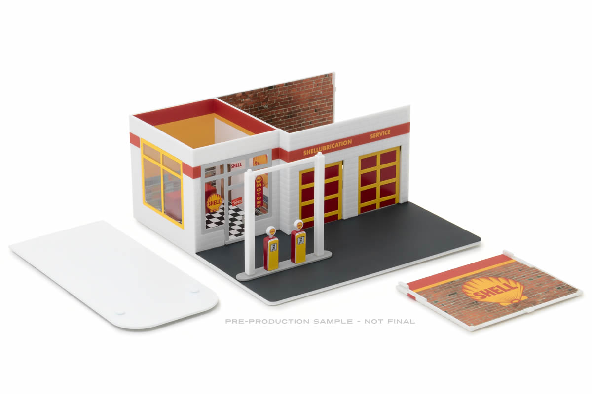 Vintage Gas Station Shell Oil (Series 2)