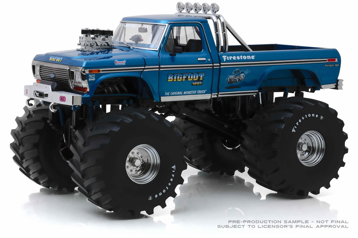 1:18 - Kings of Crunch Bigfoot #1 / 1974 Ford F-250 Monster Truck with 66-Inch Tires