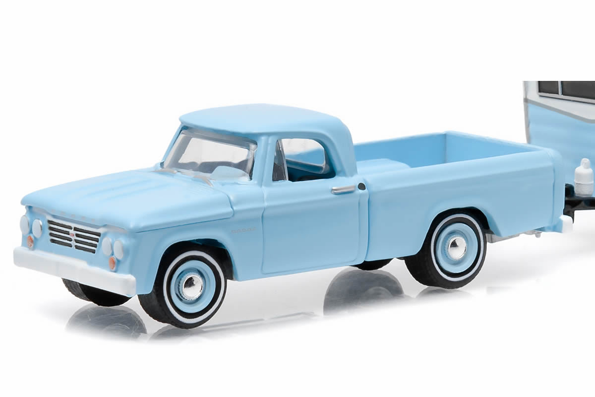 1963 Dodge D-100 and Shasta 15' Airflyte