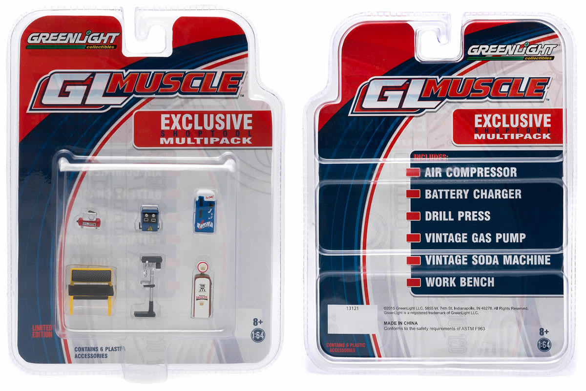 1:64 Garage Shop Tools - Series 10