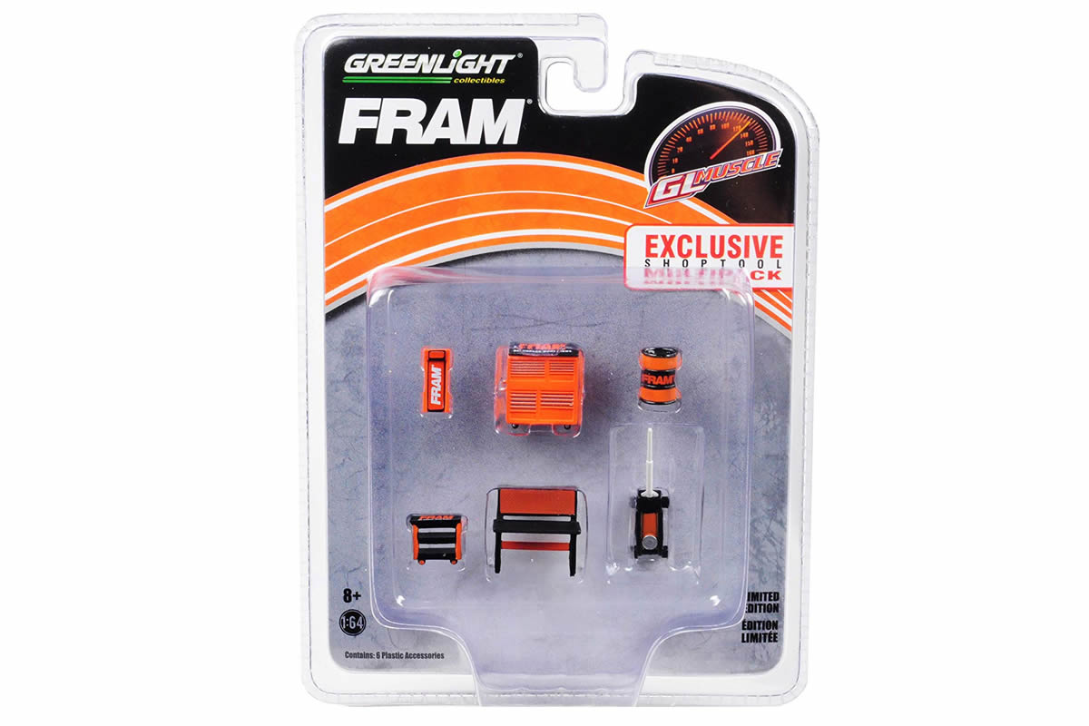 1:64 Garage Shop Tools - FRAM Oil Filters