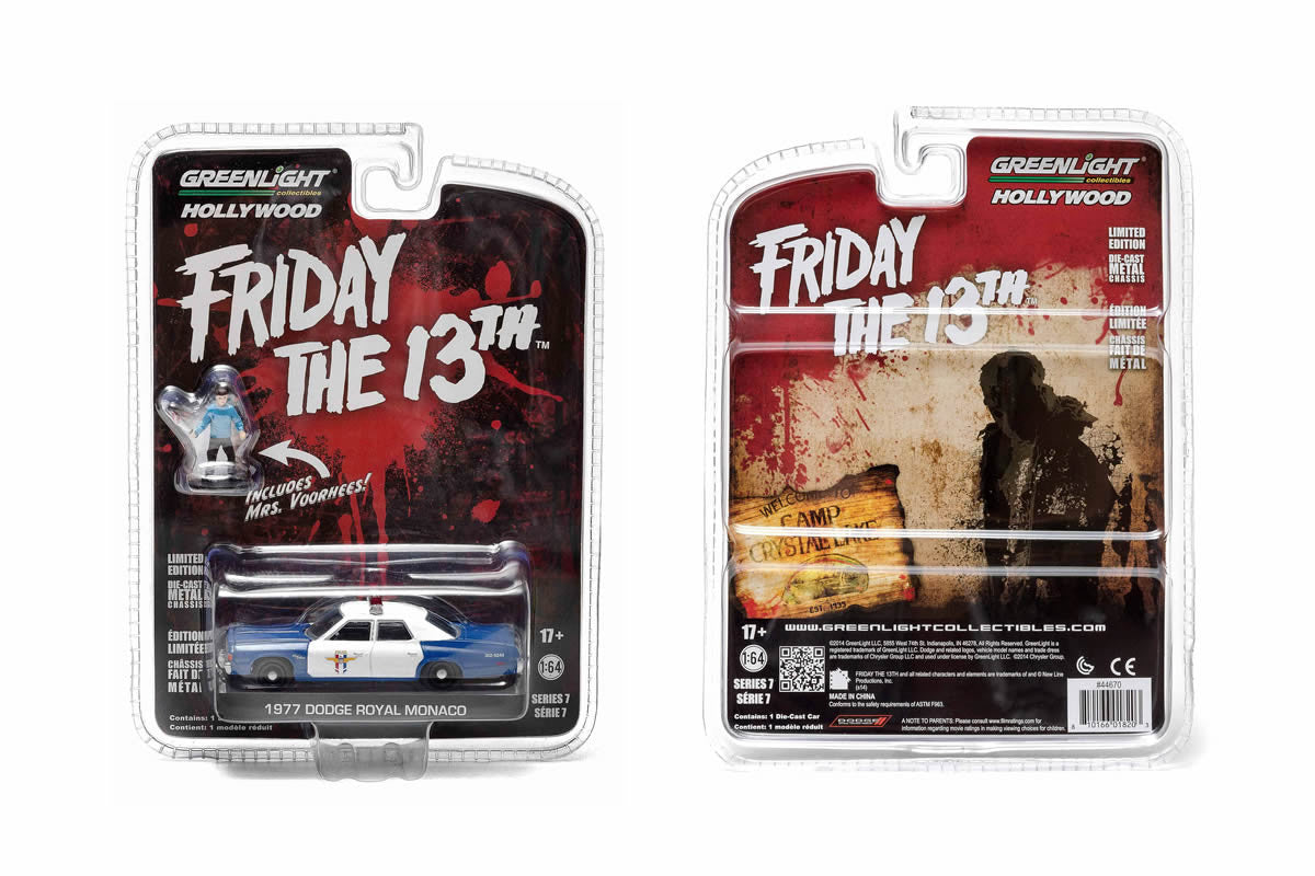 Friday the 13th (1980) - 1977 Dodge Royal Monaco w/Mrs.Voorhees figure