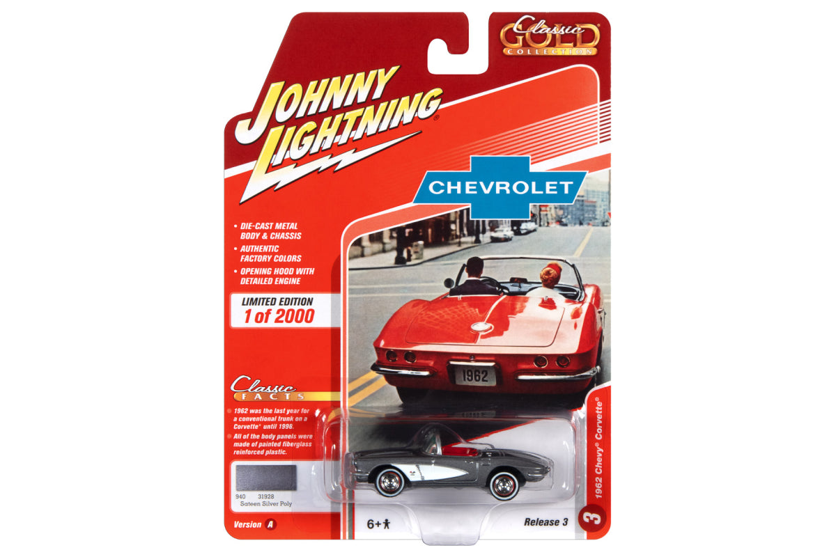 1962 Chevrolet Corvette (Sateen Silver Metallic)