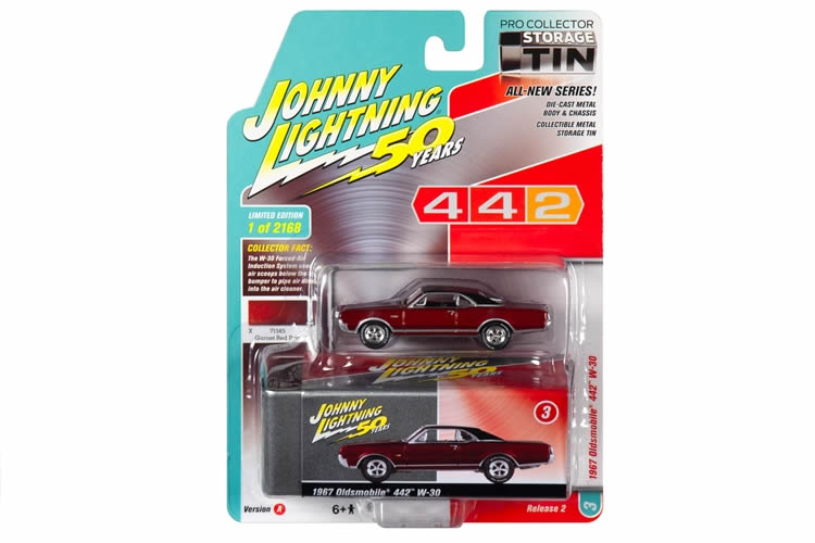 1967 Oldsmobile 442 W-30 Garnet (Red Poly)