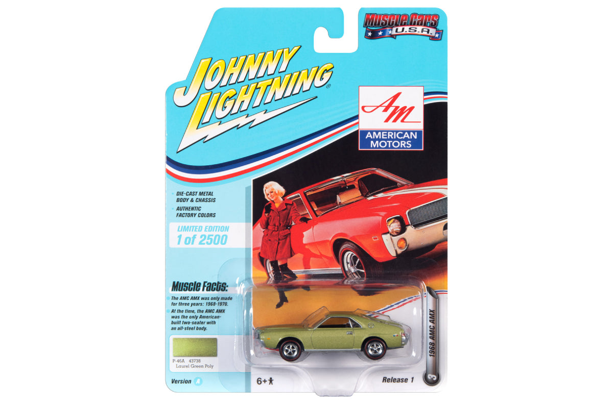 1968 AMC AMX (Laurel Green Poly)