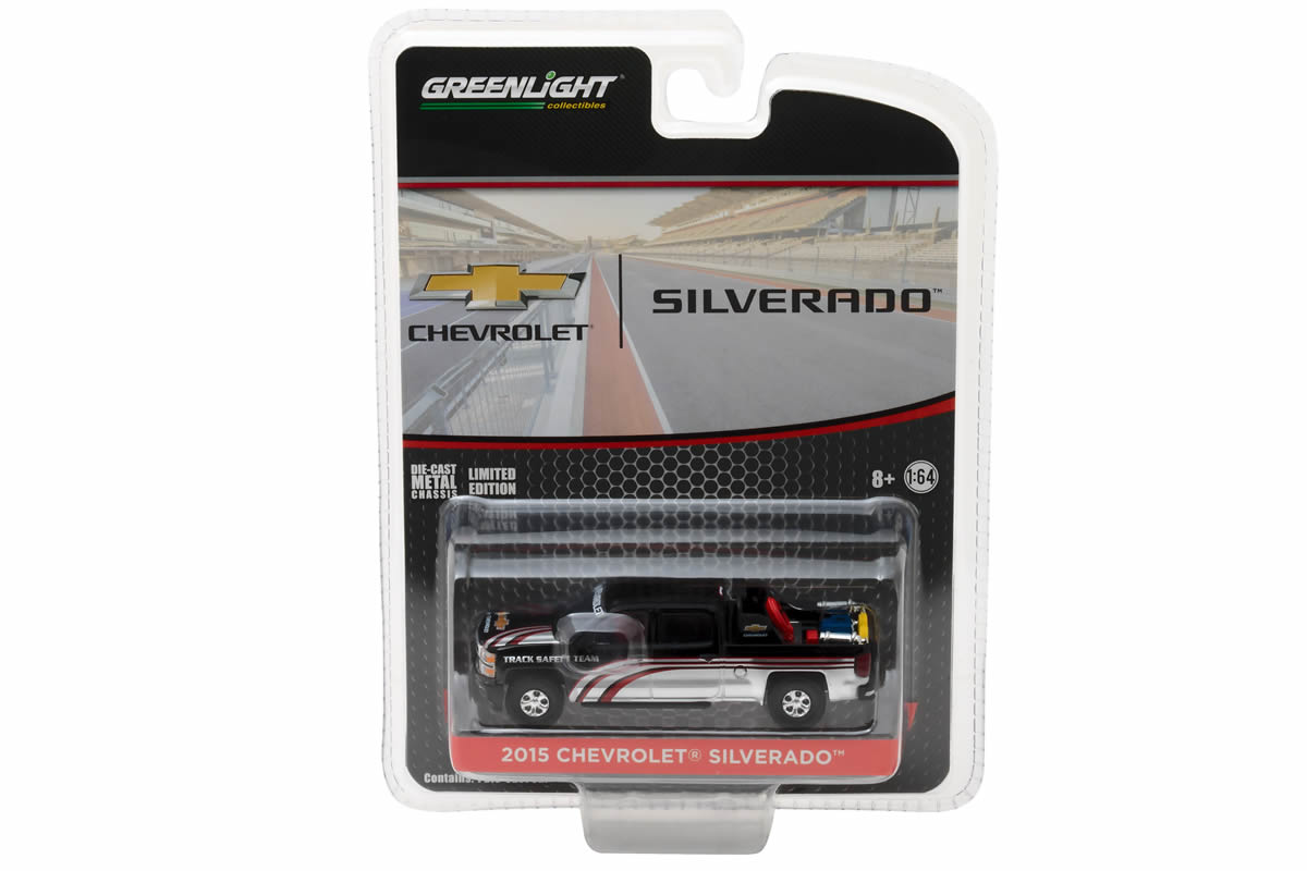 2015 Chevy Silverado in Black with Safety Equipment in Truck Bed