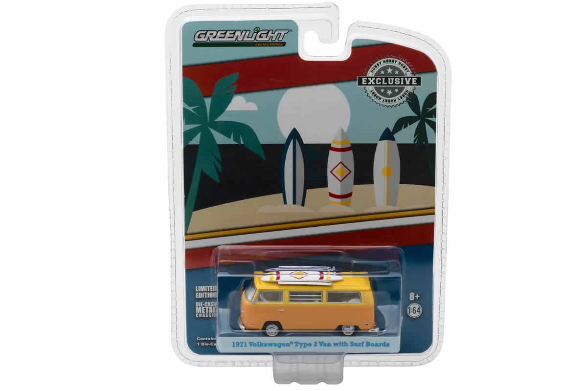 1971 Volkswagen Type 2 (T2B) Van with Surf Boards