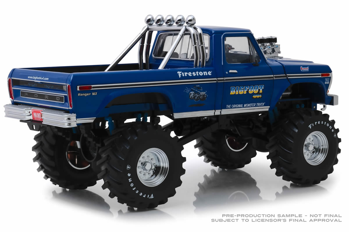 1:18 - Kings of Crunch Bigfoot #1 / 1974 Ford F-250 Monster Truck with 48-Inch Tires