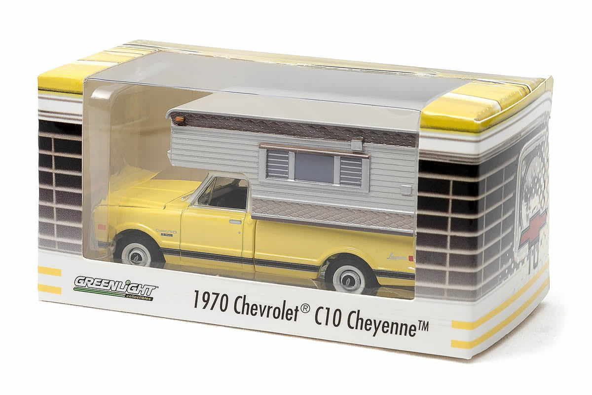 1970 Chevrolet C-10 with Large Camper