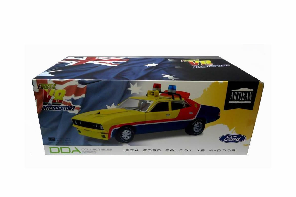 1:18 - Mad Max / 1973 Ford Falcon XB Interceptor Police