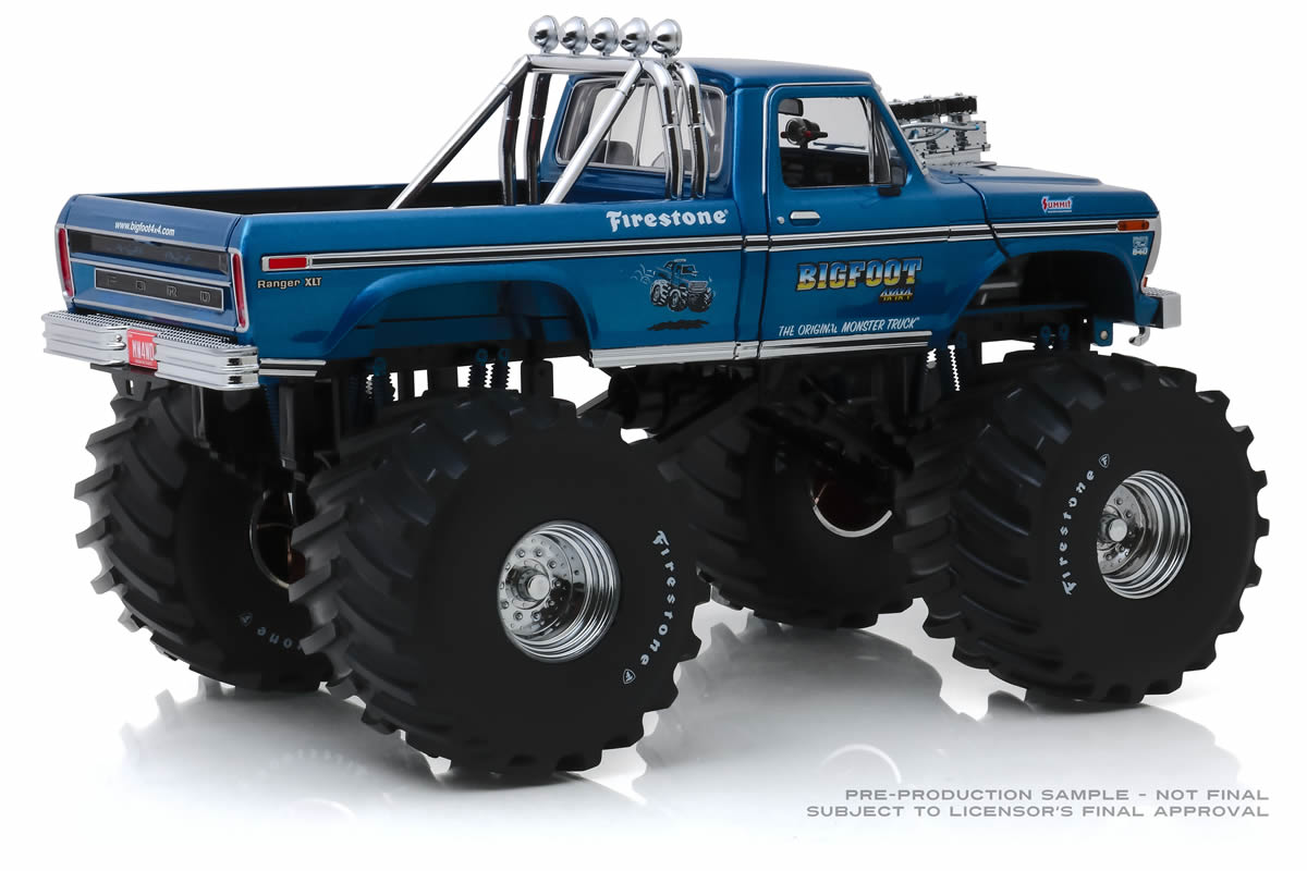 1:18 - Kings of Crunch Bigfoot #1 / 1974 Ford F-250 Monster Truck with 66-Inch Tires