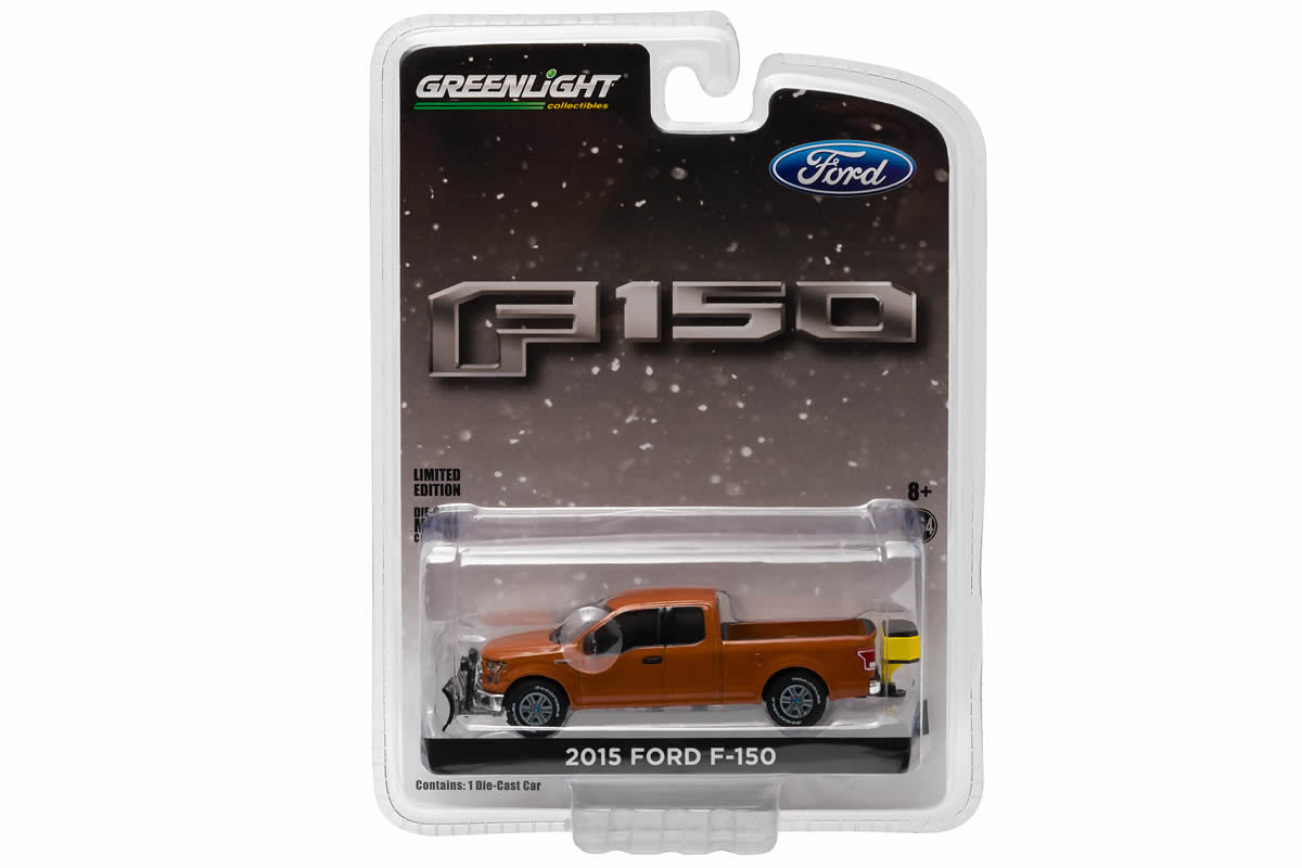 2015 Ford F-150 with Snow Plow and Salt Spreader