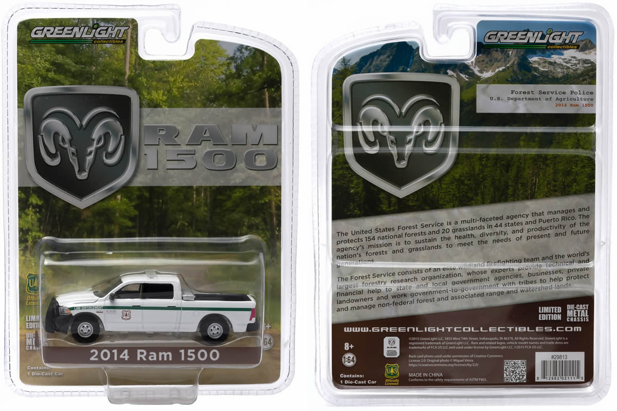 2014 Ram 1500 United States Forest Service (USFS) Police