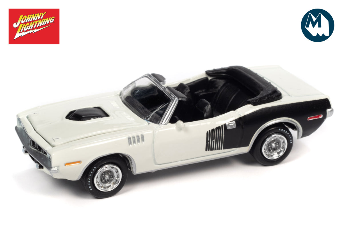 1971 Plymouth 'Cuda Convertible (Sno White)