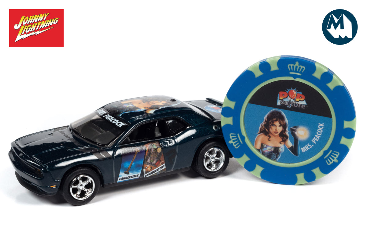 2010 Dodge Challenger & Poker Chip / Modern Clue