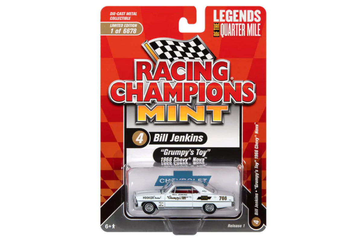 1966 Bill Grumpy Jenkins “Grumpy’s Toy” Chevrolet Nova (White)