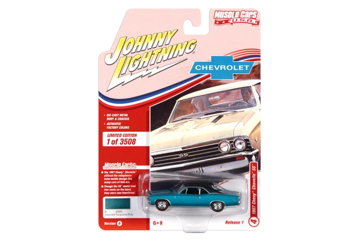 1967 Chevrolet Chevelle SS (Emerald Turquoise)