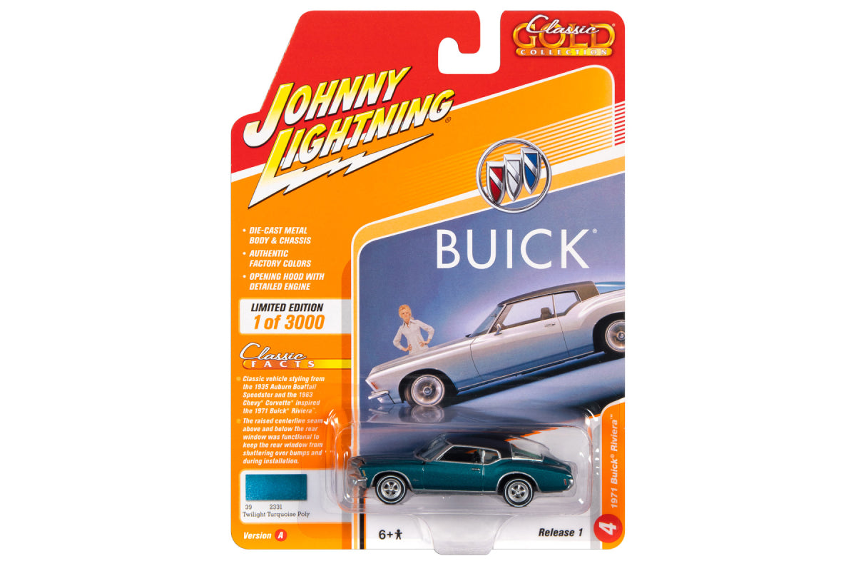 1971 Buick Riviera (Twilight Turquoise Poly)