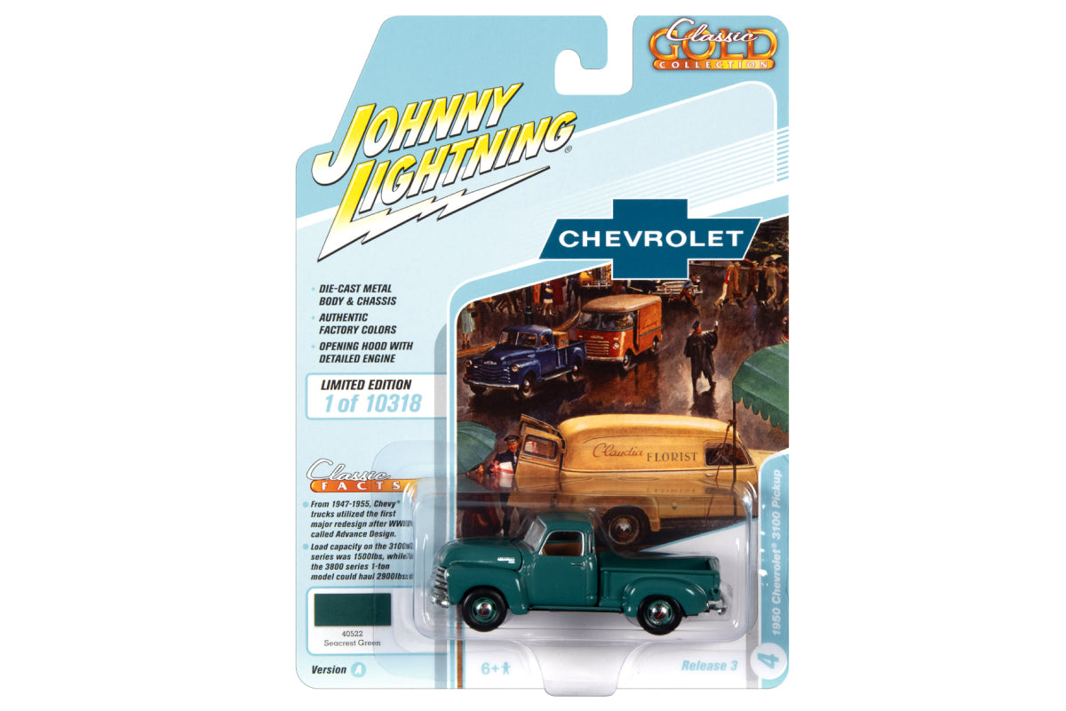 1950 Chevrolet Stepside Truck (Seacrest Green)