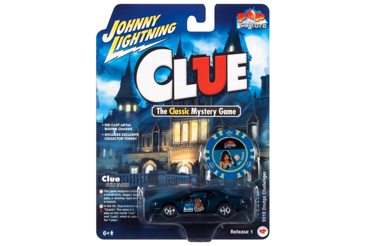 2010 Dodge Challenger & Poker Chip / Modern Clue