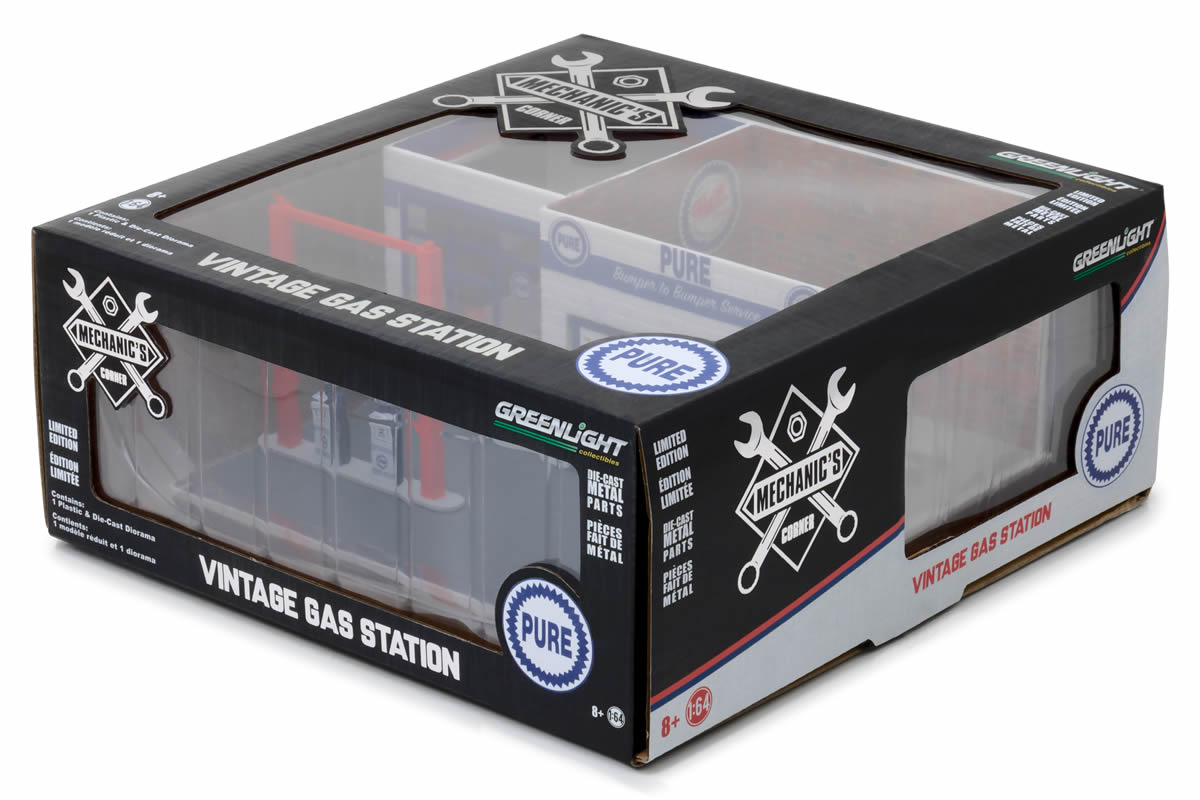 Vintage Gas Station Pure Oil (Series 3)