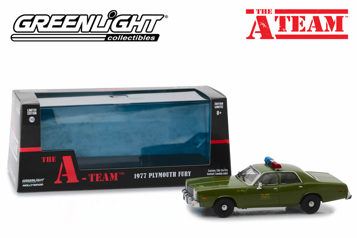 1:43 - The A-Team / 1977 Plymouth Fury U.S. Army Police