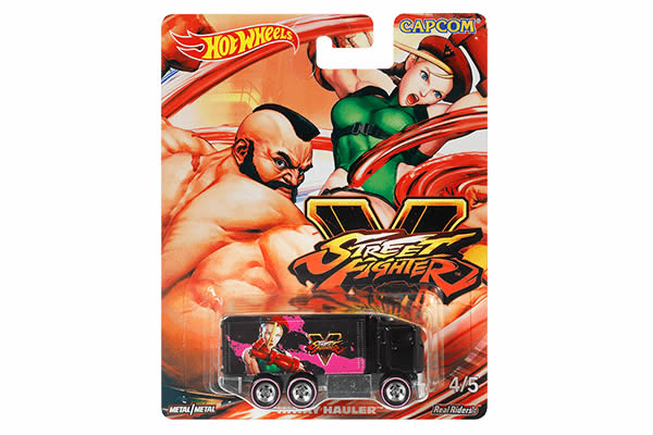 Hot Wheels Pop Culture 2018 Mix 5 Street Fighter / Hiway Hauler - Zangief & Cammy