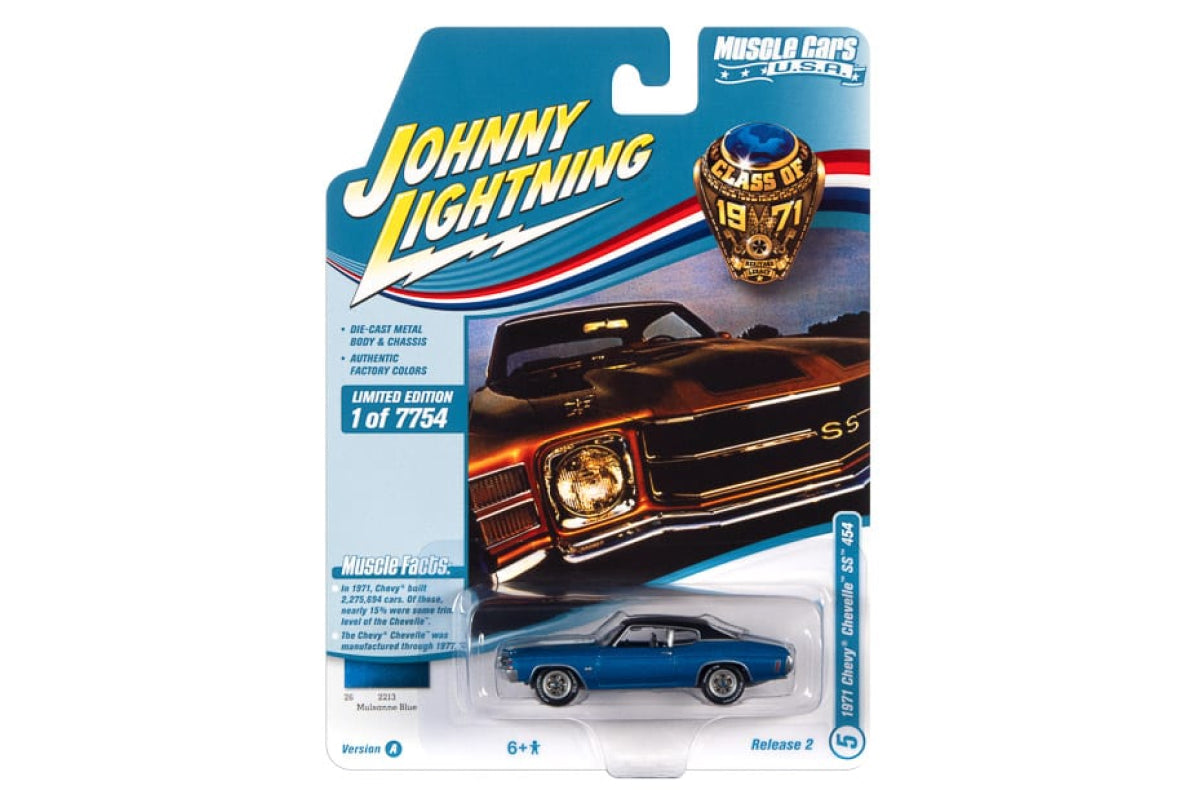 1971 Chevelle SS 454 (Mulsanne Blue Poly)