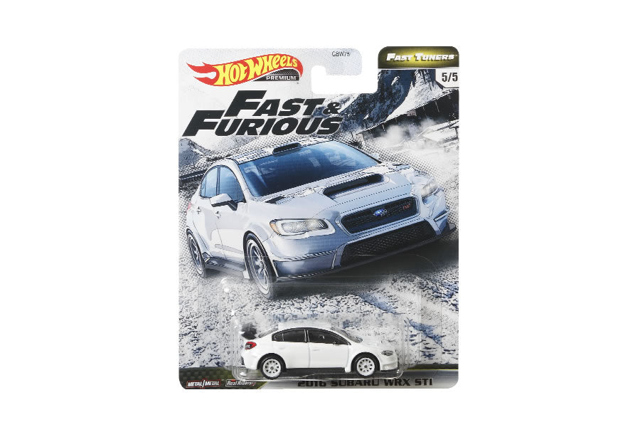 Hot Wheels Subaru WRX STI Fast & Furious Die-Cast Vehicle - 1:64 Scale Collectible Car