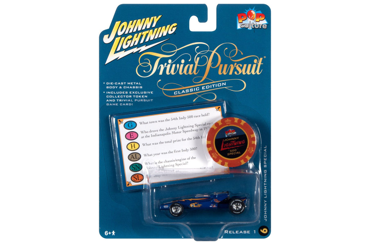Johnny Lightning Special & Poker Chip / Trivial Pursuit