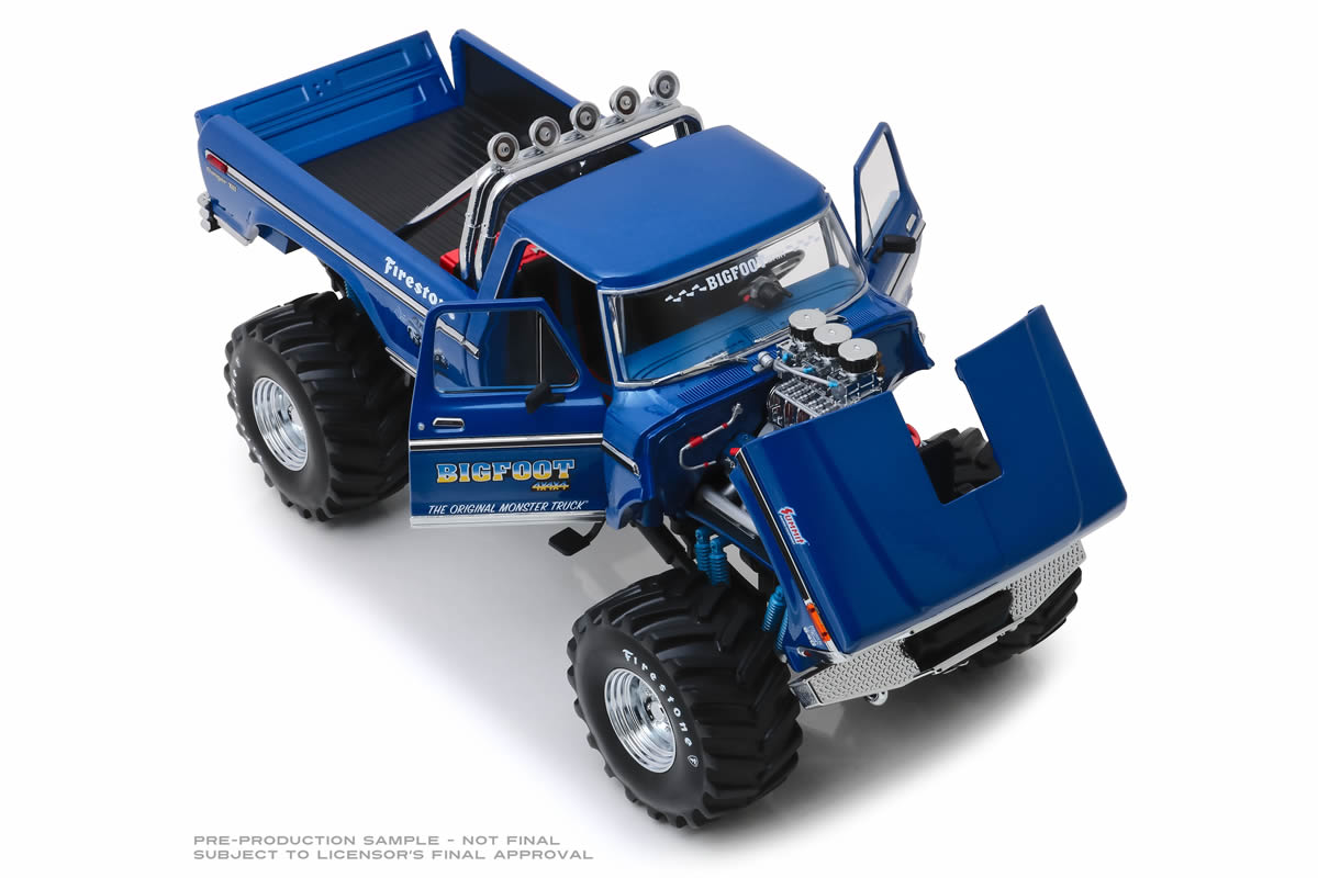 1:18 - Kings of Crunch Bigfoot #1 / 1974 Ford F-250 Monster Truck with 48-Inch Tires