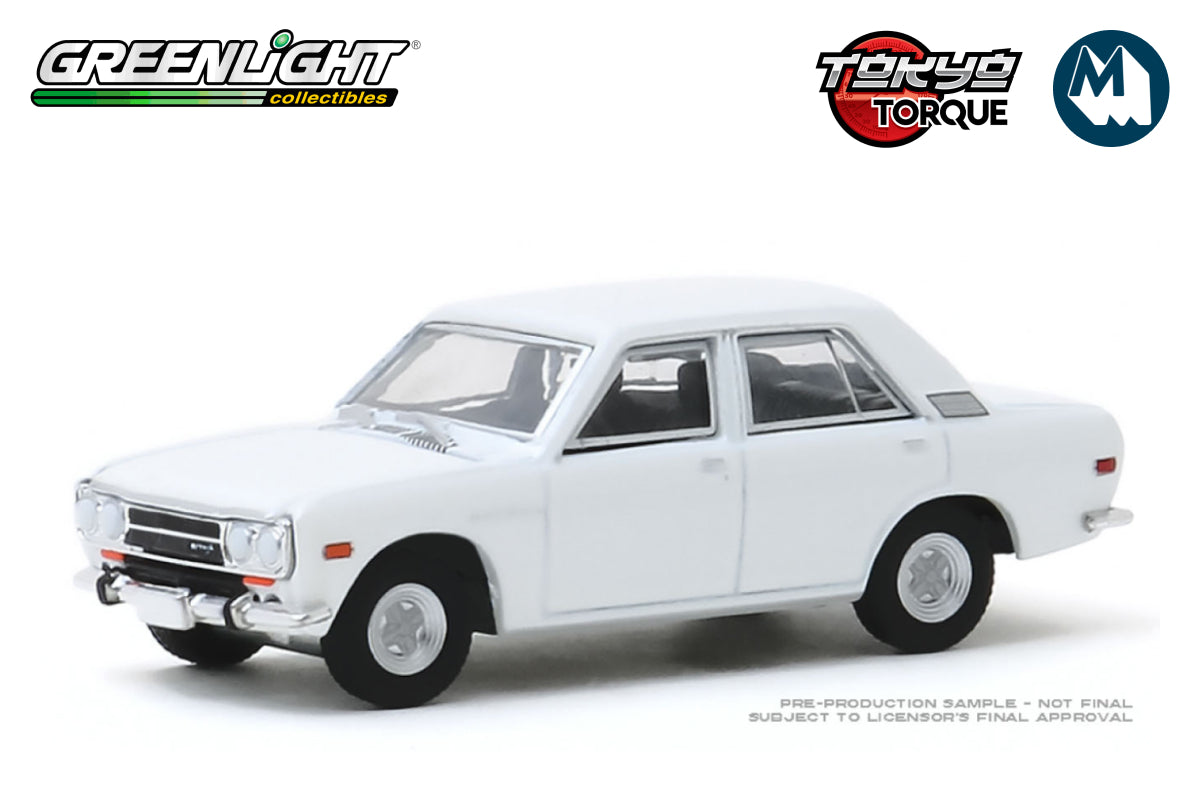 1972 Datsun 510 4-Door Sedan - White